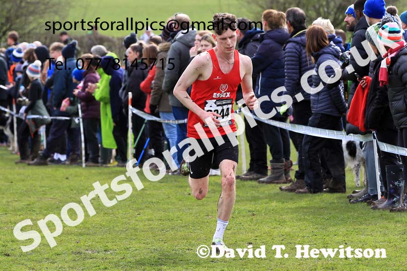 Mens Under-17s 2023 UK CAU Inter Counties Cross Country Champs, Prestwold Hall, Loughborough. Photo: David T. Hewitson/Sports for All Pics